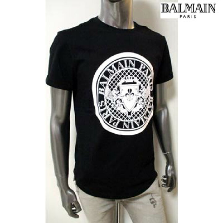 楽天市場】バルマン BALMAIN メンズ トップス Tシャツ 半袖 ロゴ 