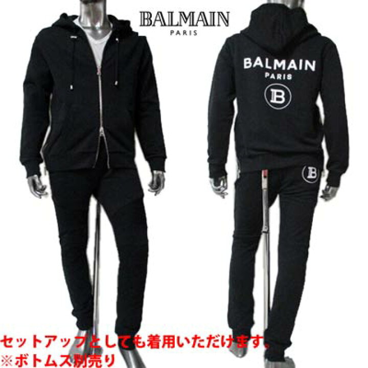楽天市場】バルマン BALMAIN メンズ トップス パーカー フーディー 