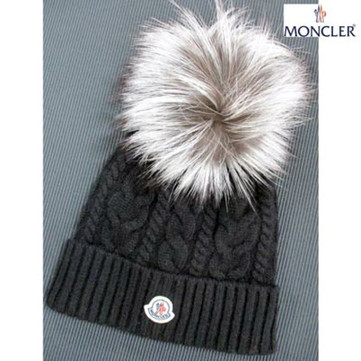 楽天市場】モンクレール MONCLER レディース 小物 帽子 ニット帽 ロゴ 