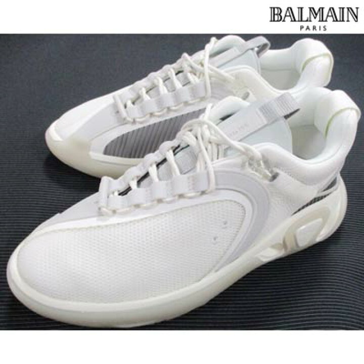 楽天市場】バルマン BALMAIN メンズ 靴 スニーカー ロゴ シューレース 