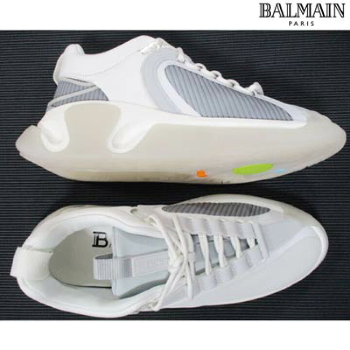 楽天市場】バルマン BALMAIN メンズ 靴 スニーカー ロゴ シューレース 