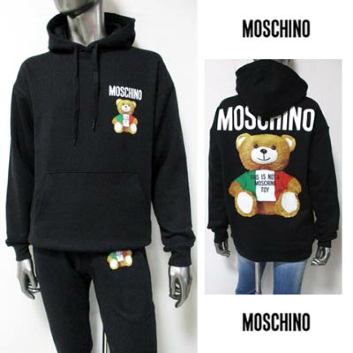 楽天市場】モスキーノ MOSCHINO メンズ セットアップ上下組 トップス 