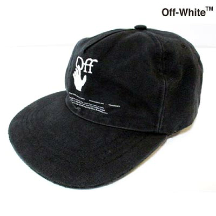 楽天市場】オフホワイト OFF-WHITE メンズ 小物 帽子 キャップ ロゴ  
