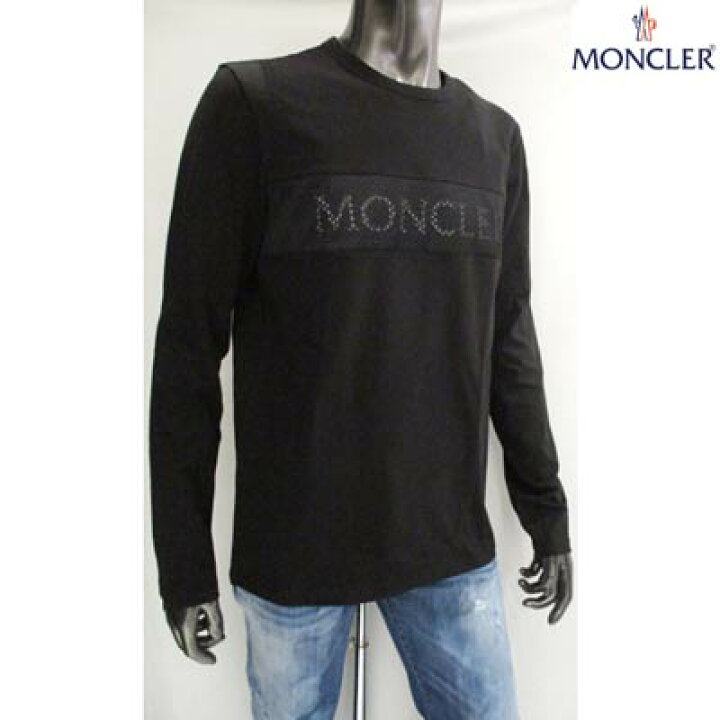 楽天市場】モンクレール MONCLER メンズ トップス ロンT 長袖 ロゴ 