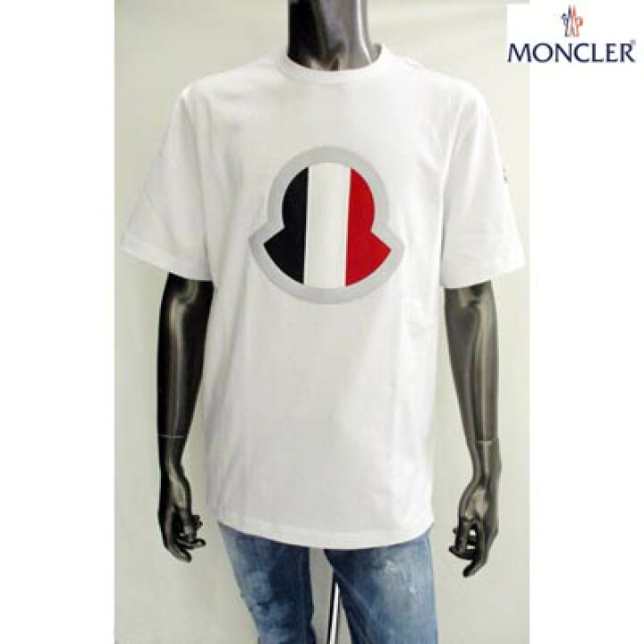 楽天市場】モンクレール MONCLER メンズ トップス Tシャツ 半袖 ロゴ 