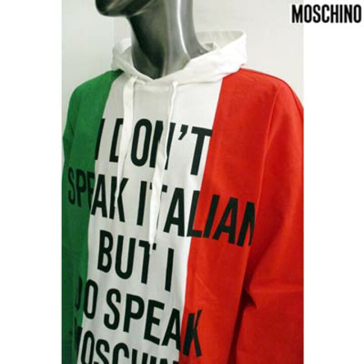 楽天市場】モスキーノ MOSCHINO メンズ トップス パーカー フーディー 