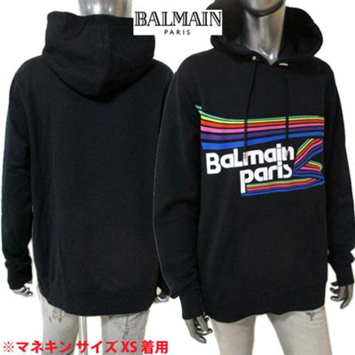 楽天市場】バルマン BALMAIN メンズ トップス パーカー フーディー 