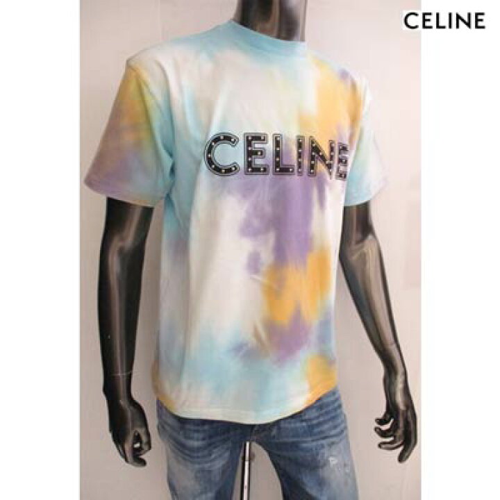 楽天市場】セリーヌ CELINE メンズ トップス Tシャツ 半袖 ロゴ  