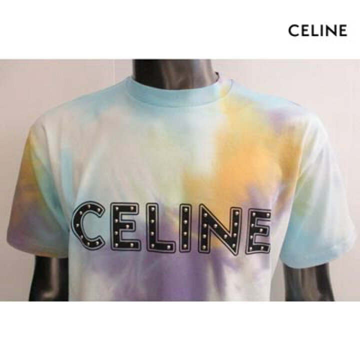 楽天市場】セリーヌ CELINE メンズ トップス Tシャツ 半袖 ロゴ  