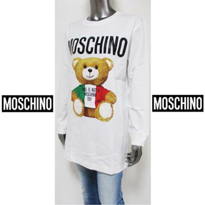 楽天市場】モスキーノ MOSCHINO レディース トップス ロンT 長袖  