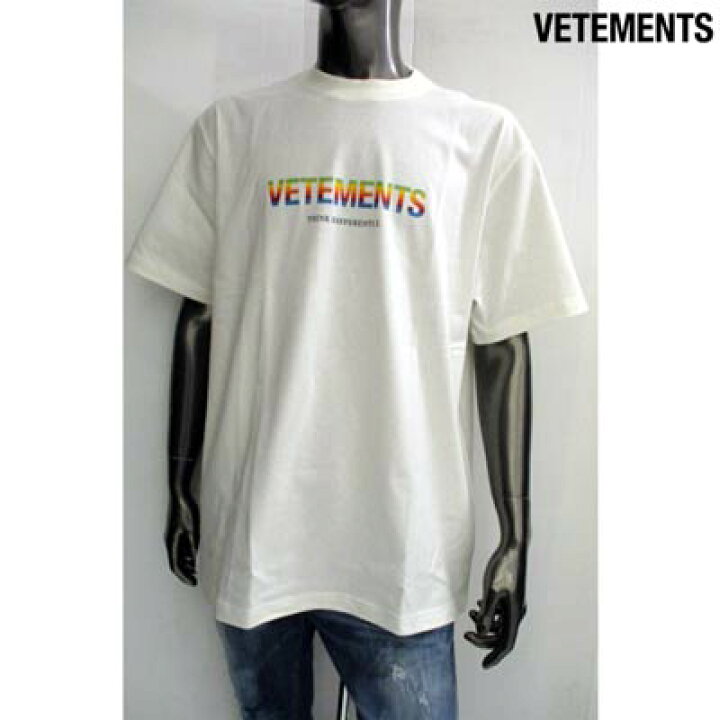 楽天市場】ヴェトモン VETEMENTS メンズ トップス Tシャツ 半袖 ロゴ  