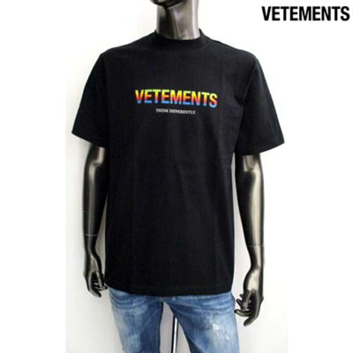 楽天市場】ヴェトモン VETEMENTS メンズ トップス Tシャツ 半袖 ロゴ 