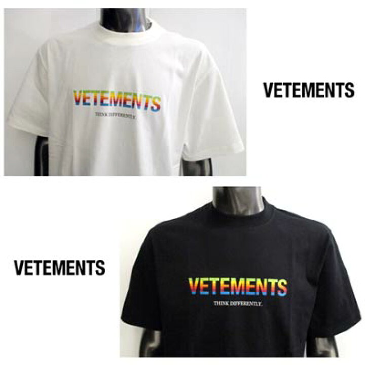 楽天市場】ヴェトモン VETEMENTS メンズ トップス Tシャツ 半袖 ロゴ 