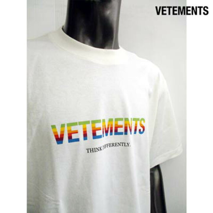 楽天市場】ヴェトモン VETEMENTS メンズ トップス Tシャツ 半袖 ロゴ 