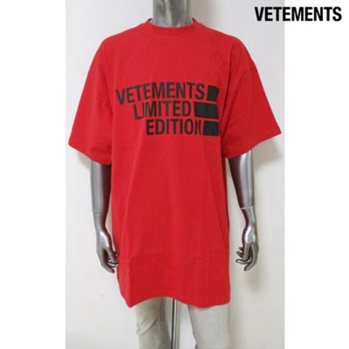 楽天市場】ヴェトモン VETEMENTS メンズ トップス Tシャツ 半袖 ロゴ 5 