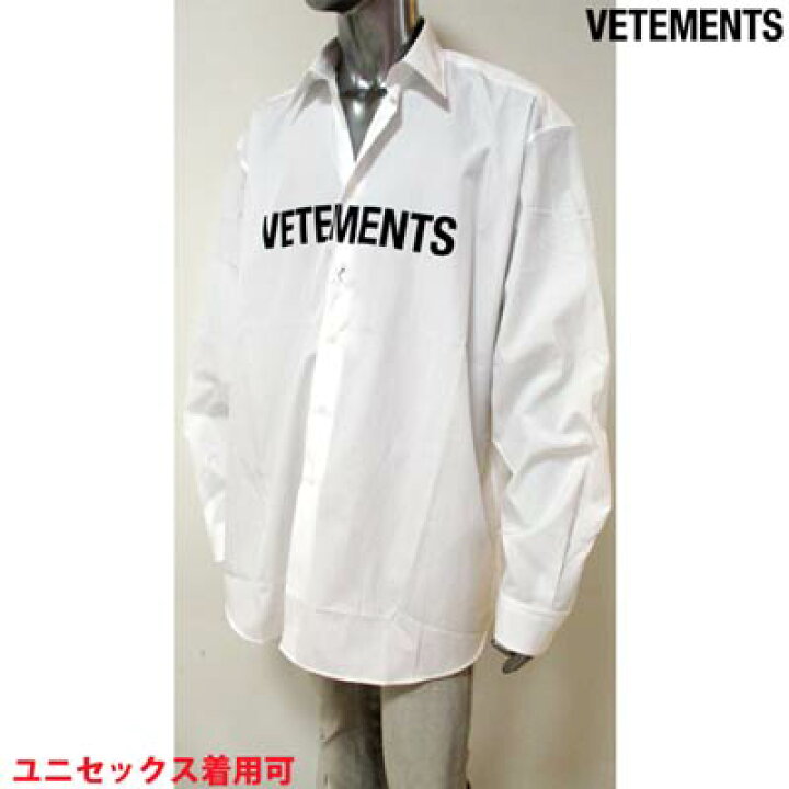 楽天市場】ヴェトモン VETEMENTS メンズ トップス シャツ 長袖 