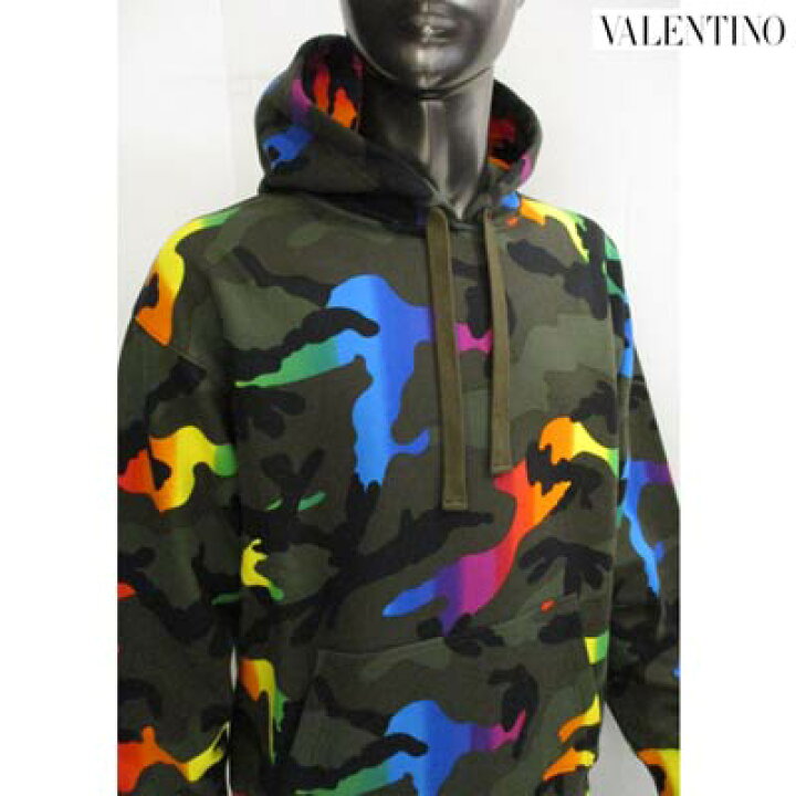 楽天市場】ヴァレンティノ VALENTINO メンズ トップス パーカー 