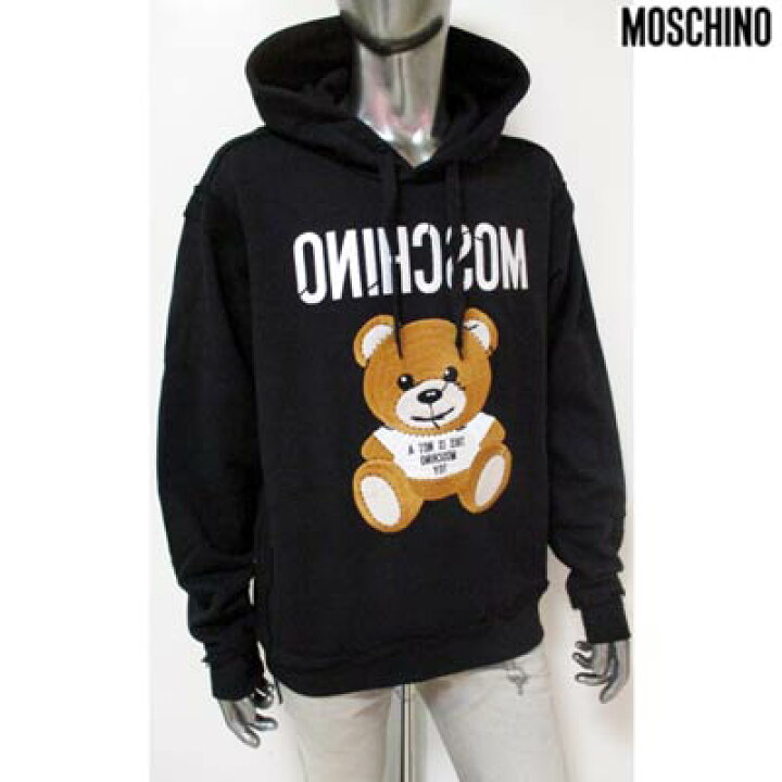 楽天市場】モスキーノ MOSCHINO メンズ トップス パーカー フーディー  