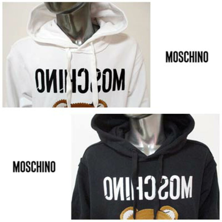 楽天市場】モスキーノ MOSCHINO メンズ トップス パーカー フーディー 
