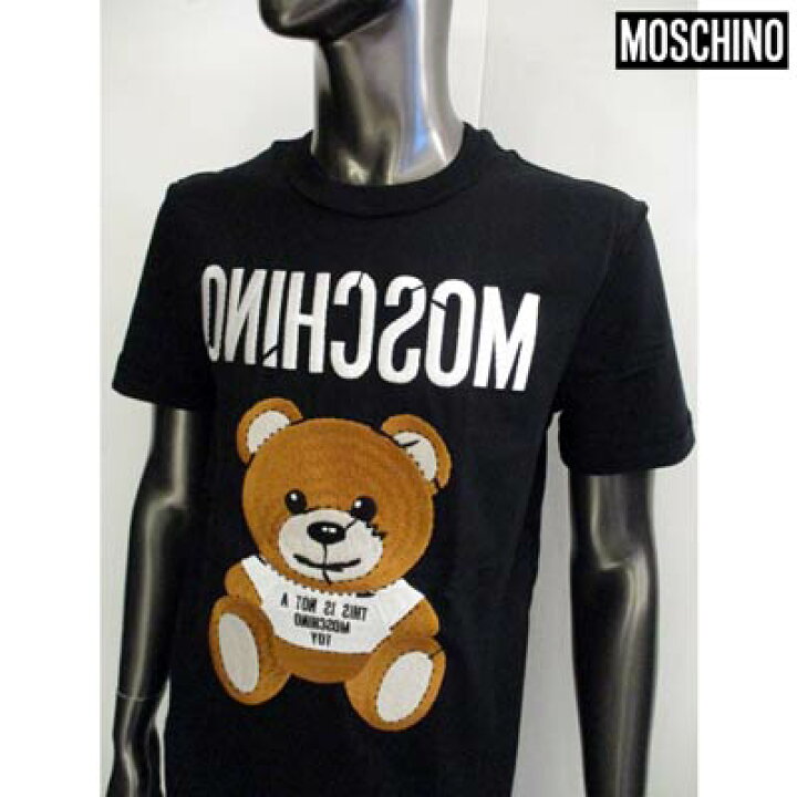 楽天市場】モスキーノ MOSCHINO メンズ トップス Tシャツ 半袖 ロゴ 