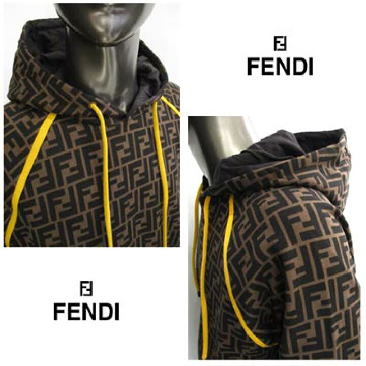 楽天市場】フェンディ FENDI メンズ トップス パーカー フーディー 