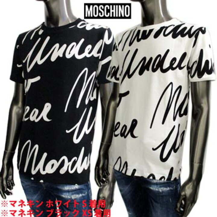 楽天市場】モスキーノ MOSCHINO メンズ トップス Tシャツ 半袖 ロゴ  