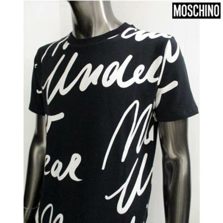 楽天市場】モスキーノ MOSCHINO メンズ トップス Tシャツ 半袖 ロゴ 