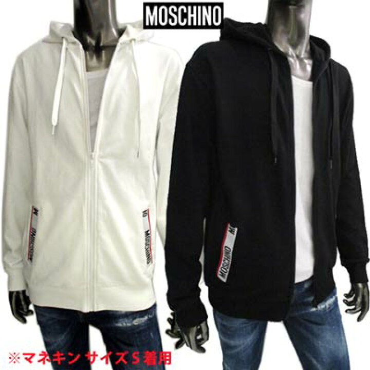 楽天市場】モスキーノ MOSCHINO メンズ トップス パーカー フーディー  