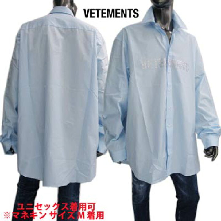楽天市場】ヴェトモン VETEMENTS メンズ トップス シャツ 長袖 