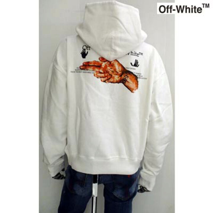 楽天市場】オフホワイト OFF-WHITE メンズ トップス パーカー 