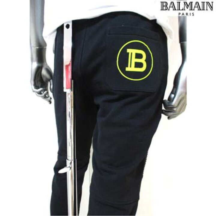 楽天市場】バルマン BALMAIN メンズ パンツ ボトムス ロゴ バック 