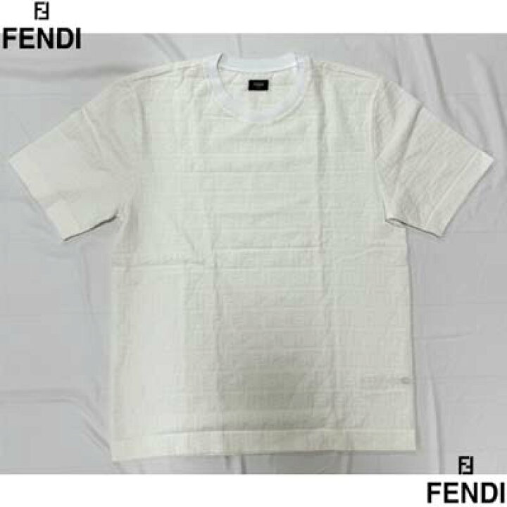 楽天市場】フェンディ FENDI メンズ トップス Tシャツ 半袖 ロゴ 2色 