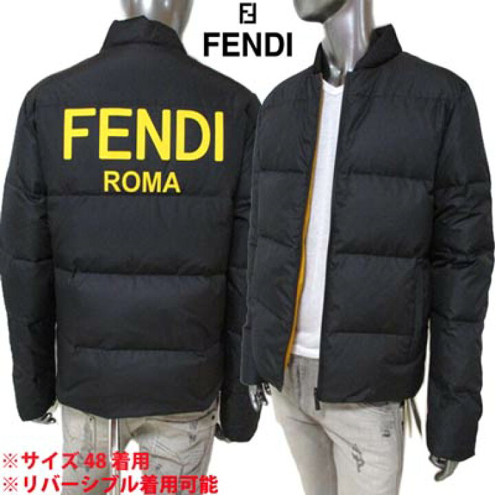 楽天市場】フェンディ FENDI メンズ アウター ジャケット ダウン ロゴ 