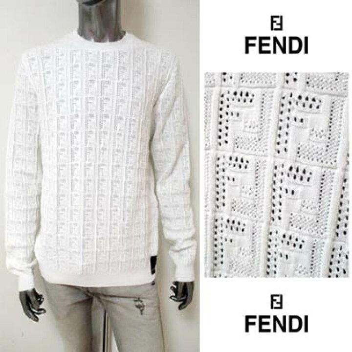 楽天市場】フェンディ FENDI メンズ トップス ニット セーター ロゴ 