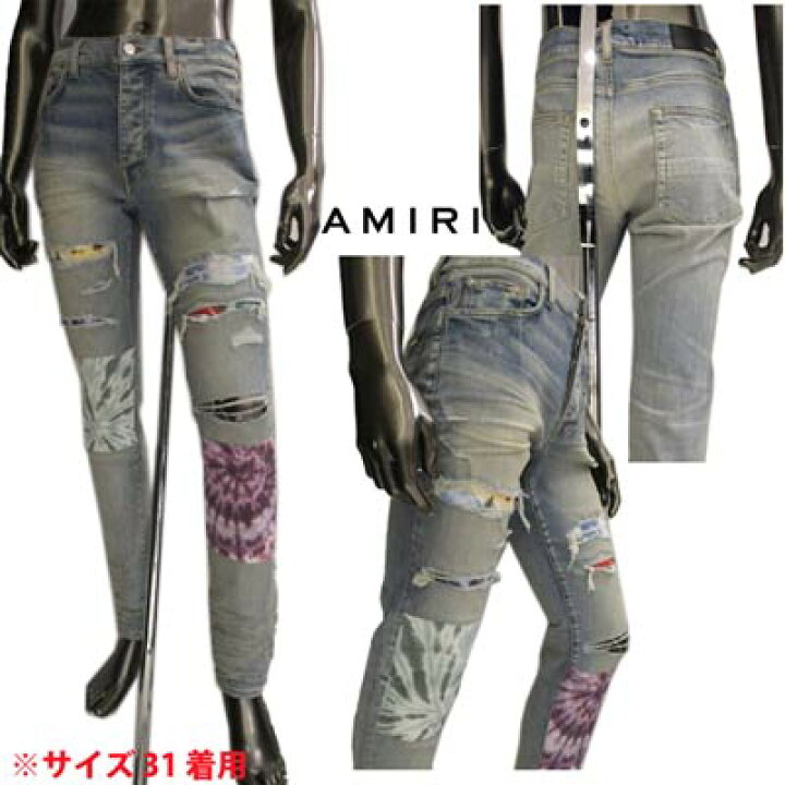 楽天市場】アミリ AMIRI メンズ パンツ ボトムス デニム ロゴ 