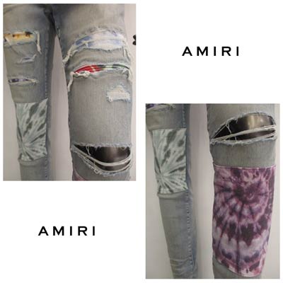 楽天市場】アミリ AMIRI メンズ パンツ ボトムス デニム ロゴ 