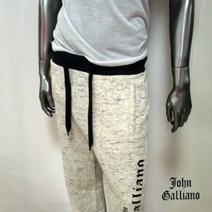 楽天市場】ジョンガリアーノ JOHN GALLIANO メンズ パンツ スウェット 