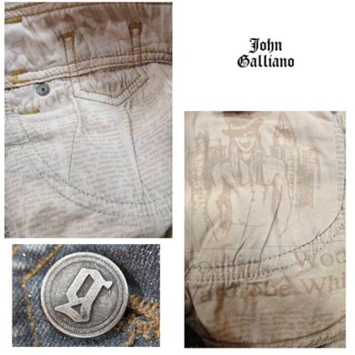 楽天市場】ジョンガリアーノ JOHN GALLIANO レディース パンツ 