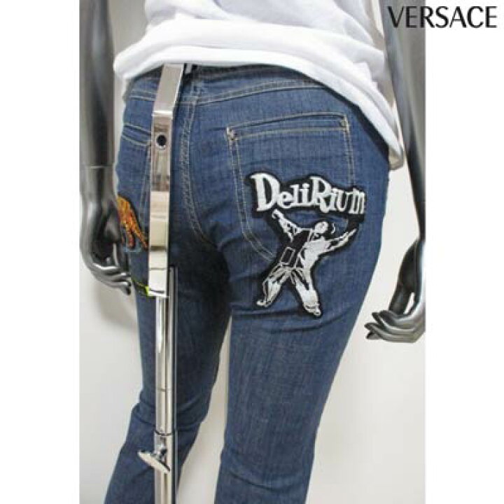 楽天市場】ヴェルサーチ VERSACE レディース パンツ ボトムス ロゴ  