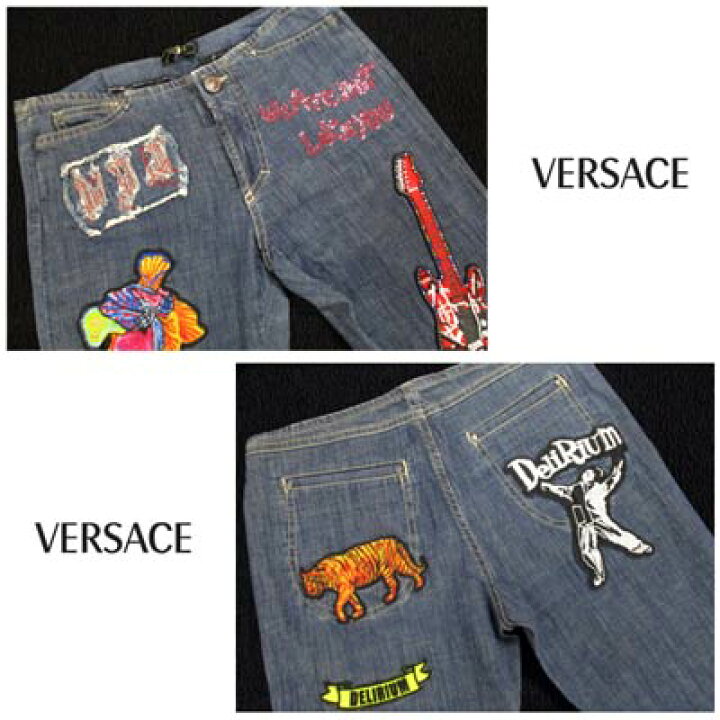 楽天市場】ヴェルサーチ VERSACE レディース パンツ ボトムス ロゴ 