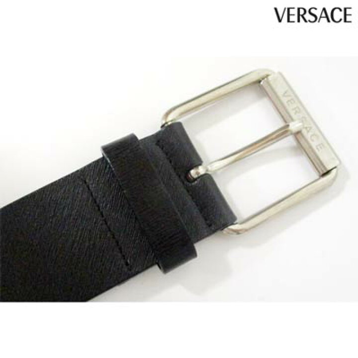 楽天市場】ヴェルサーチ VERSACE メンズ 小物 ベルト ロゴ バックル 