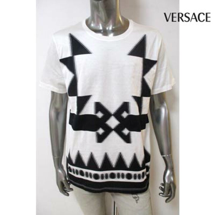 楽天市場】ヴェルサーチ VERSACE メンズ トップス Tシャツ 半袖 ロゴ 