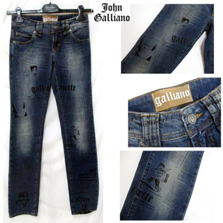 楽天市場】ジョンガリアーノ(JOHN GALLIANO) レディース パンツ デニム  