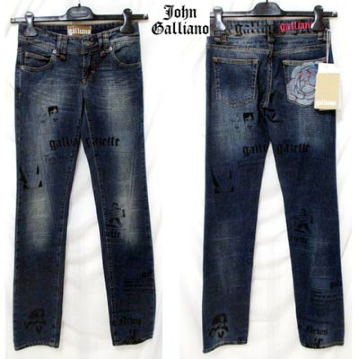 楽天市場】ジョンガリアーノ(JOHN GALLIANO) レディース パンツ デニム  