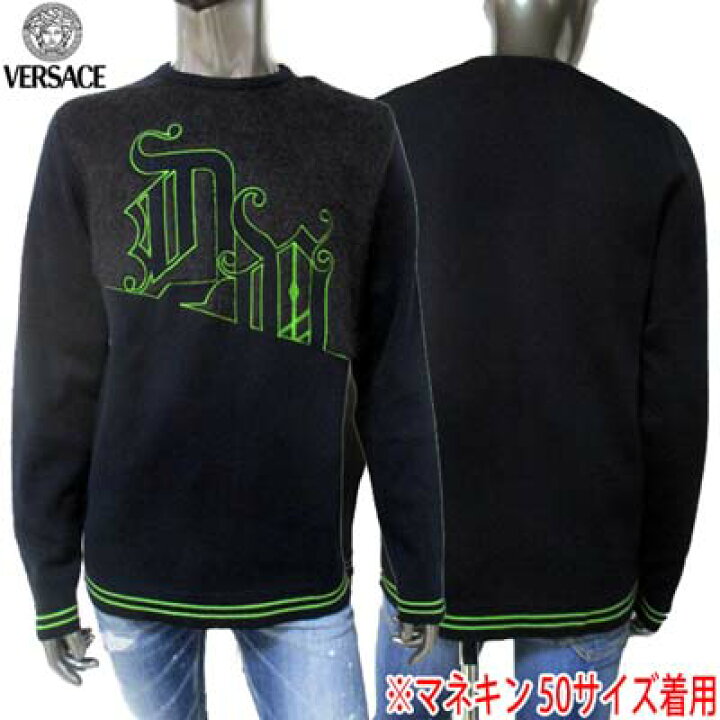 楽天市場】ヴェルサーチ VERSACE メンズ トップス ニット セーター 