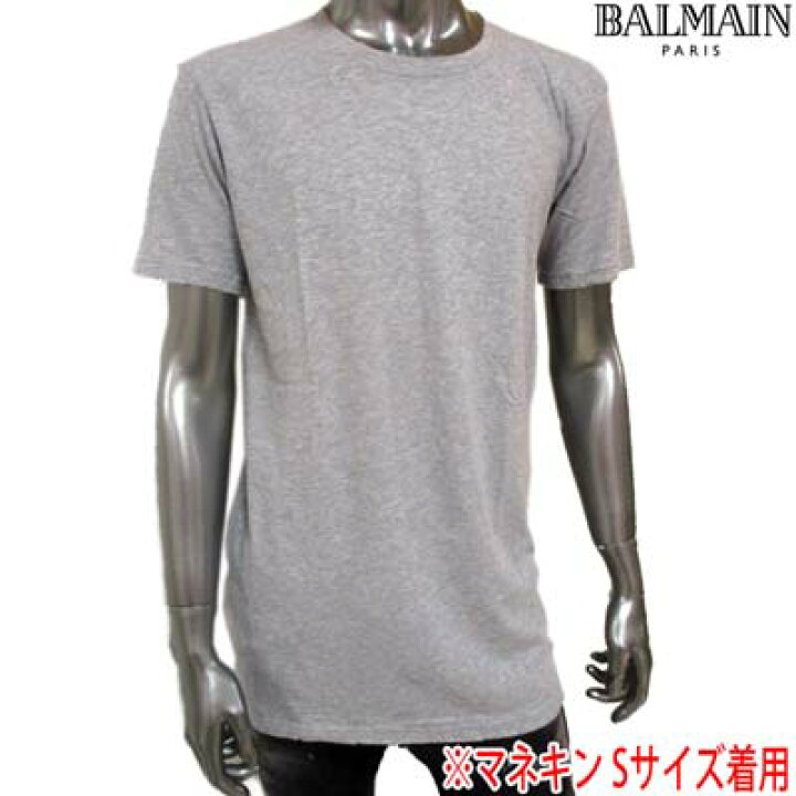 楽天市場】バルマン BALMAIN メンズ トップス Tシャツ ※色違い(白/黒 