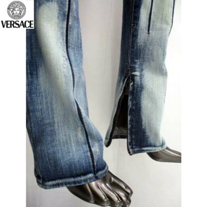 楽天市場】ヴェルサーチ VERSACE レディース ボトムス デニムパンツ 