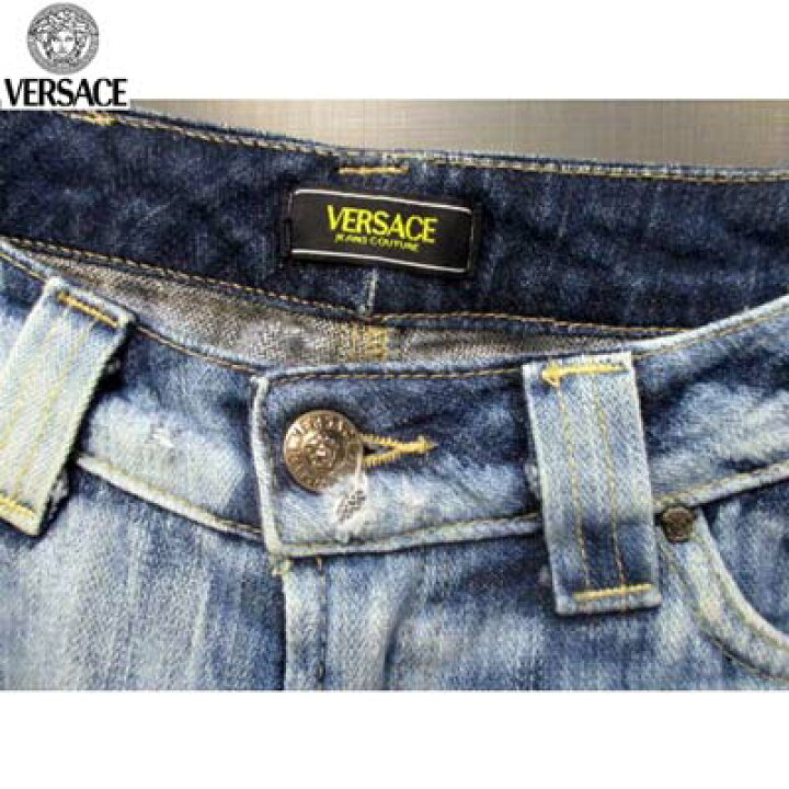 楽天市場】ヴェルサーチ VERSACE レディース ボトムス デニムパンツ 
