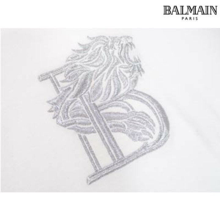 楽天市場】バルマン BALMAIN メンズ トップス ロンT 長袖 ロゴ 2color 