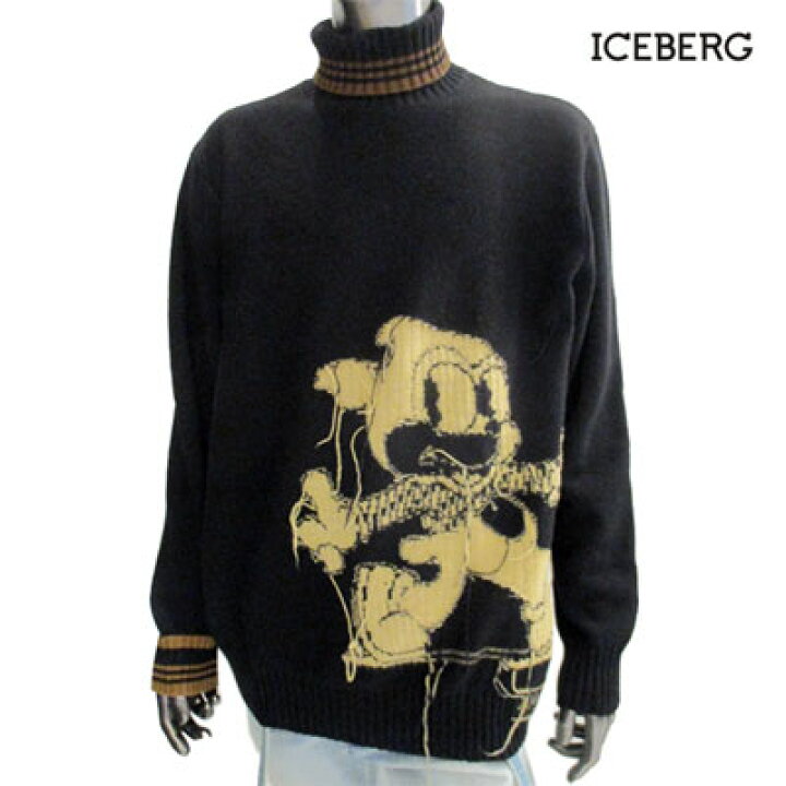 楽天市場】アイスバーグ(ICEBERG) メンズ ニット タートルネック 長袖 